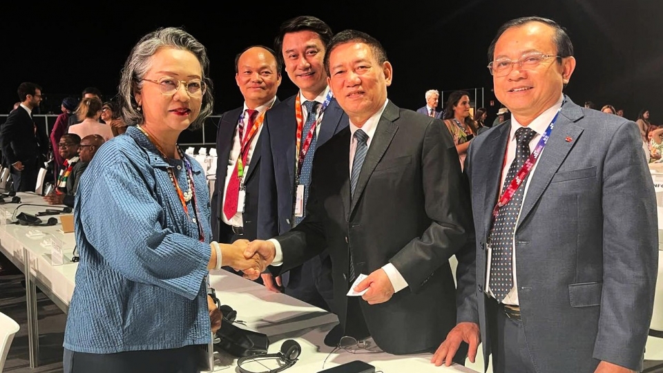 Deputy PM meets foreign leaders at FfD4 in Seville